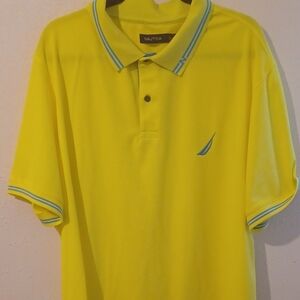 Nautica Yellow Polo Shirt